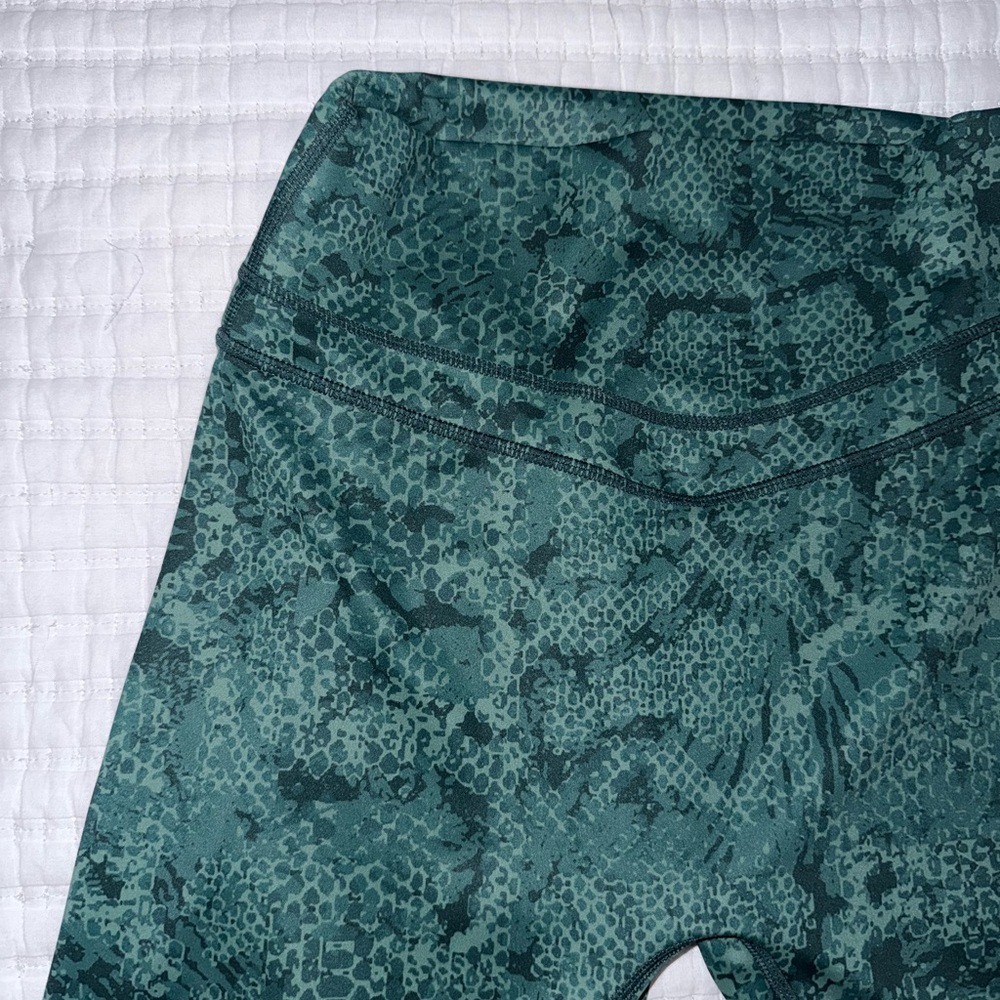 Balance Athletica Green Patterned Leggings